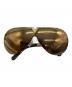 LOUIS VUITTON（ルイ ヴィトン）の古着「LV Drive Sunglasses」｜ゴールドカラー×ブラック