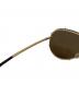 中古・古着 LOUIS VUITTON (ルイ ヴィトン) LV Drive Sunglasses ゴールドカラー×ブラック サイズ:69□00：20000円