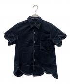 BLACK COMME des GARCONSブラックコムデギャルソン）の古着「半袖シャツ」｜ブラック