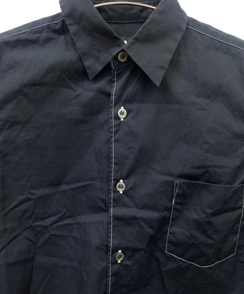 BLACK COMME des GARCONS（ブラックコムデギャルソン）BLACK COMME des GARCONS (ブラックコムデギャルソン) 半袖シャツ ブラック サイズ:xsの古着・服飾アイテム