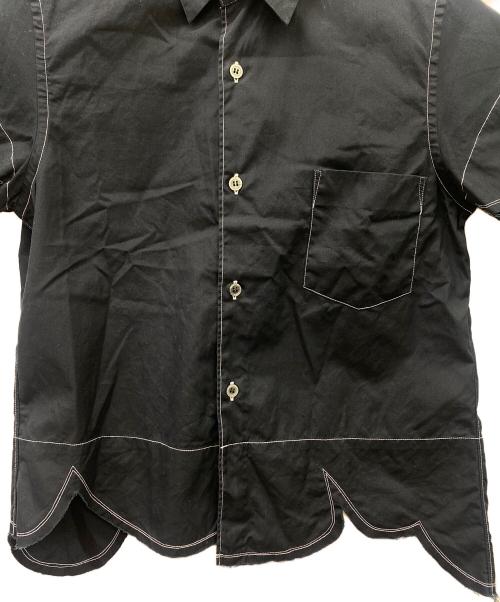 BLACK COMME des GARCONS（ブラックコムデギャルソン）BLACK COMME des GARCONS (ブラックコムデギャルソン) 半袖シャツ ブラック サイズ:xsの古着・服飾アイテム