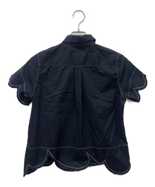BLACK COMME des GARCONS（ブラックコムデギャルソン）BLACK COMME des GARCONS (ブラックコムデギャルソン) 半袖シャツ ブラック サイズ:xsの古着・服飾アイテム