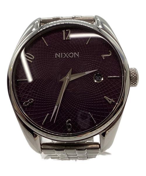 NIXON（ニクソン）NIXON (ニクソン) NIXON　THE BULLET　クロノグラフ パープルの古着・服飾アイテム