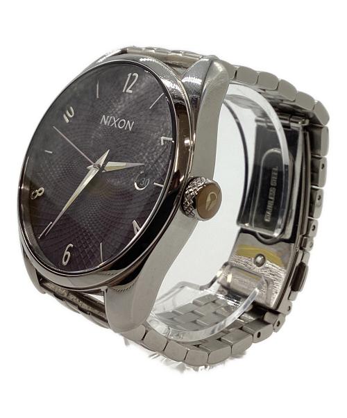NIXON（ニクソン）NIXON (ニクソン) NIXON　THE BULLET　クロノグラフ パープルの古着・服飾アイテム