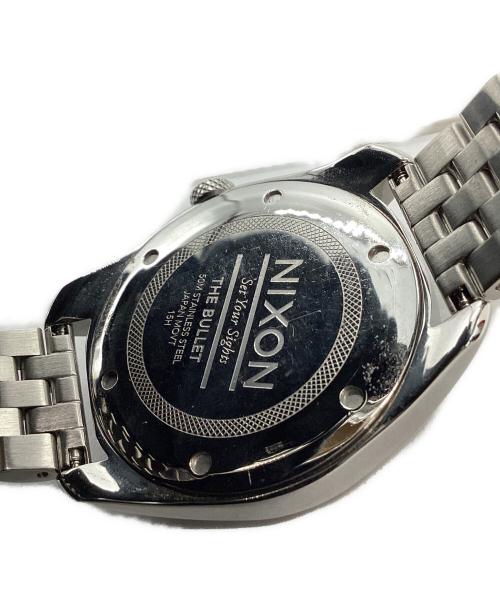 NIXON（ニクソン）NIXON (ニクソン) NIXON　THE BULLET　クロノグラフ パープルの古着・服飾アイテム