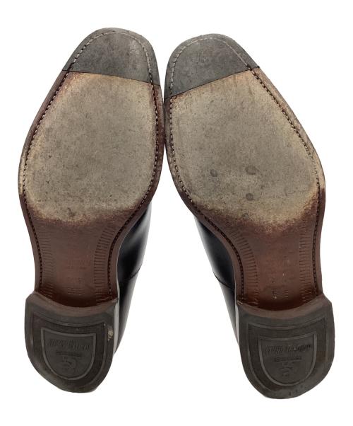 SCOTCH GRAIN（スコッチグレイン）SCOTCH GRAIN (スコッチグレイン) SCOTCH GRAIN　ストレートチップシューズ ブラック サイズ:24.5cmの古着・服飾アイテム