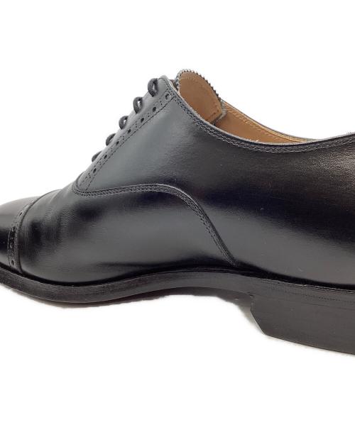 SCOTCH GRAIN（スコッチグレイン）SCOTCH GRAIN (スコッチグレイン) SCOTCH GRAIN　ストレートチップシューズ ブラック サイズ:24.5cmの古着・服飾アイテム