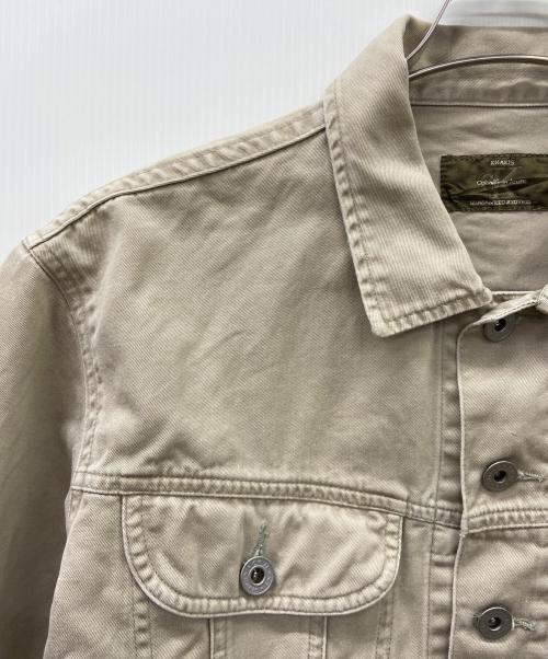 Calvin Klein（カルバンクライン）Calvin Klein (カルバンクライン) デニムジャケット ベージュ サイズ:Mの古着・服飾アイテム