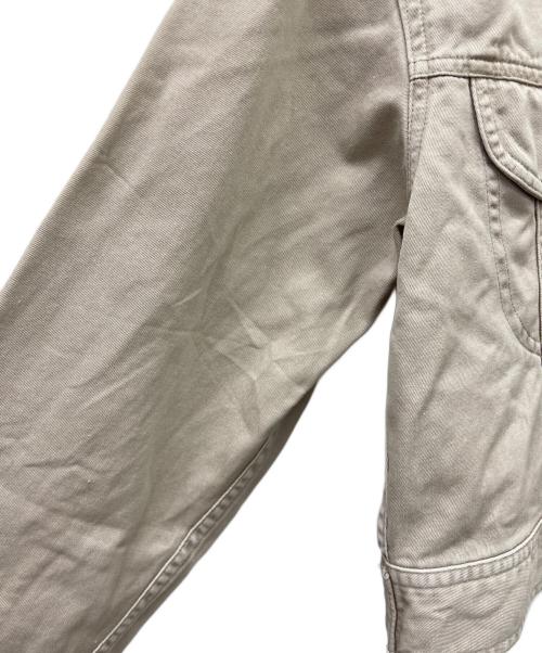 Calvin Klein（カルバンクライン）Calvin Klein (カルバンクライン) デニムジャケット ベージュ サイズ:Mの古着・服飾アイテム