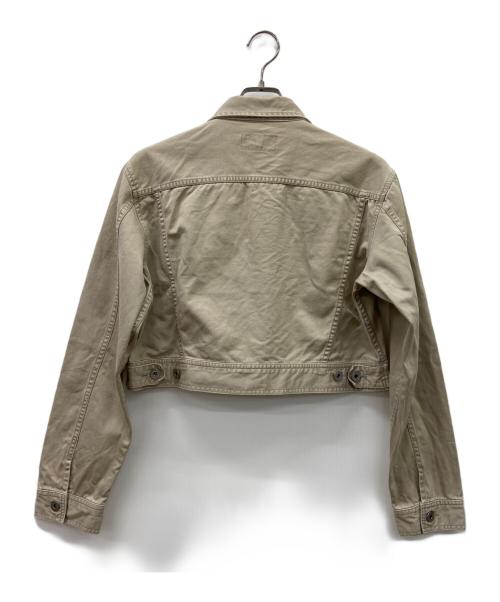 Calvin Klein（カルバンクライン）Calvin Klein (カルバンクライン) デニムジャケット ベージュ サイズ:Mの古着・服飾アイテム