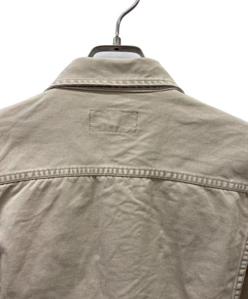 Calvin Klein（カルバンクライン）Calvin Klein (カルバンクライン) デニムジャケット ベージュ サイズ:Mの古着・服飾アイテム