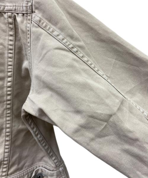 Calvin Klein（カルバンクライン）Calvin Klein (カルバンクライン) デニムジャケット ベージュ サイズ:Mの古着・服飾アイテム