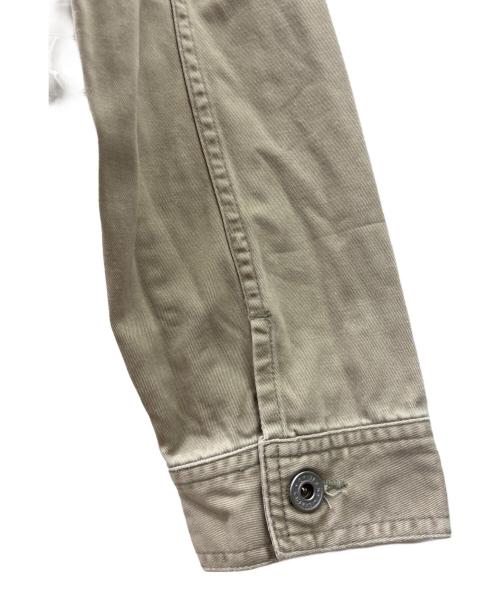 Calvin Klein（カルバンクライン）Calvin Klein (カルバンクライン) デニムジャケット ベージュ サイズ:Mの古着・服飾アイテム