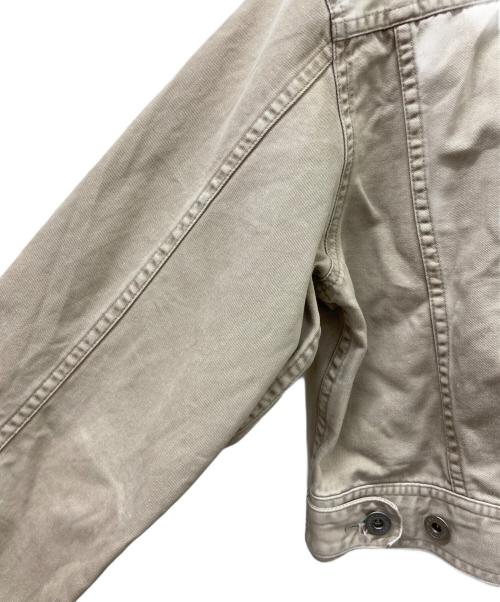 Calvin Klein（カルバンクライン）Calvin Klein (カルバンクライン) デニムジャケット ベージュ サイズ:Mの古着・服飾アイテム