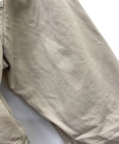 Calvin Klein（カルバンクライン）Calvin Klein (カルバンクライン) デニムジャケット ベージュ サイズ:Mの古着・服飾アイテム