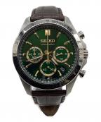 SEIKOセイコー）の古着「SEIKO　スピリット　クロノグラフ」｜グリーン