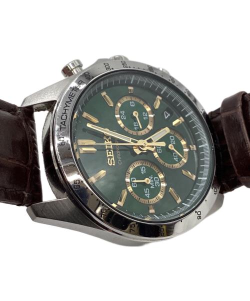 SEIKO（セイコー）SEIKO (セイコー) SEIKO　スピリット　クロノグラフ グリーンの古着・服飾アイテム
