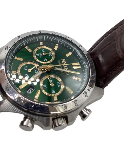 SEIKO（セイコー）SEIKO (セイコー) SEIKO　スピリット　クロノグラフ グリーンの古着・服飾アイテム