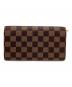 LOUIS VUITTON (ルイ ヴィトン) LOUIS VUITTON　ダミエ　ポルトフォイユ・サラ　長財布 ブラウン：16000円
