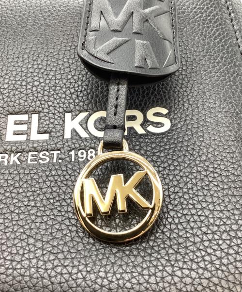 MICHAEL KORS（マイケルコース）MICHAEL KORS (マイケルコース) MICHAEL KORS　MIERLLA  トップジップショッパートート ブラックの古着・服飾アイテム