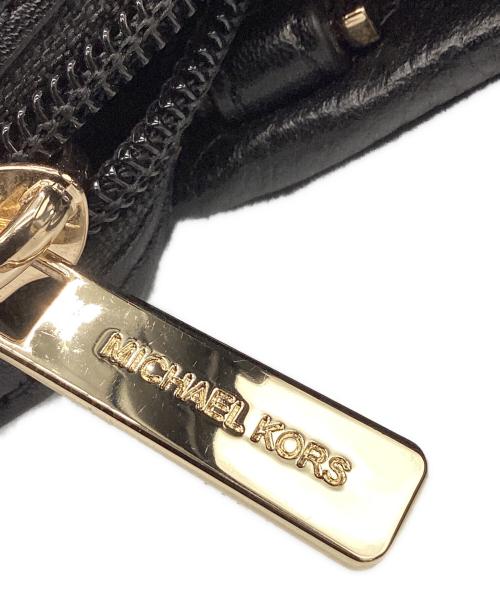 MICHAEL KORS（マイケルコース）MICHAEL KORS (マイケルコース) MICHAEL KORS　MIERLLA  トップジップショッパートート ブラックの古着・服飾アイテム