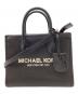 MICHAEL KORS（マイケルコース）の古着「MICHAEL KORS　MIERLLA  トップジップショッパートート」｜ブラック