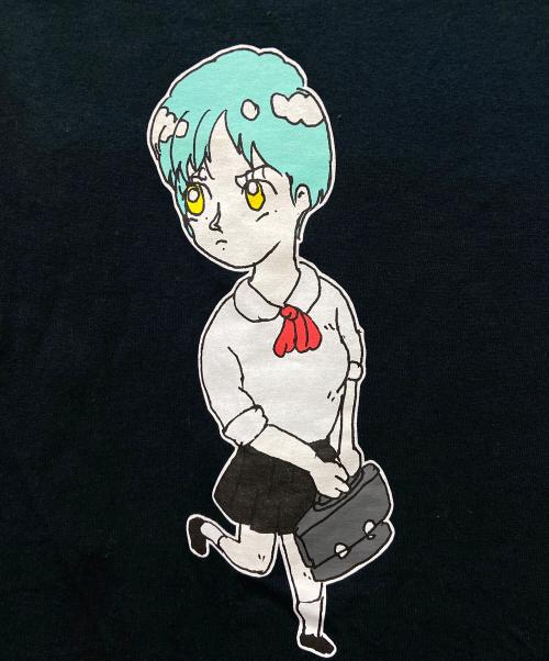 anvil（アンヴィル）anvil (アンヴィル) バンドTシャツ ブラック×ホワイト サイズ:Mの古着・服飾アイテム