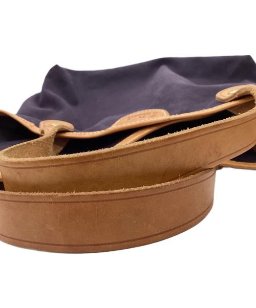 IL BISONTE（イル ビゾンテ）IL BISONTE (イル ビゾンテ) IL BISONTE　2WAYバッグ ネイビーの古着・服飾アイテム