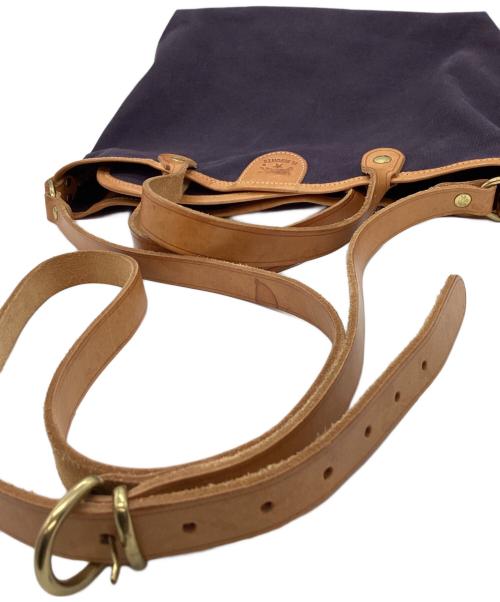 IL BISONTE（イル ビゾンテ）IL BISONTE (イル ビゾンテ) IL BISONTE　2WAYバッグ ネイビーの古着・服飾アイテム