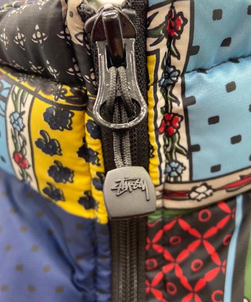 stussy（ステューシー）stussy (ステューシー) ダウンジャケット ネイビー×ブルー サイズ:Mの古着・服飾アイテム