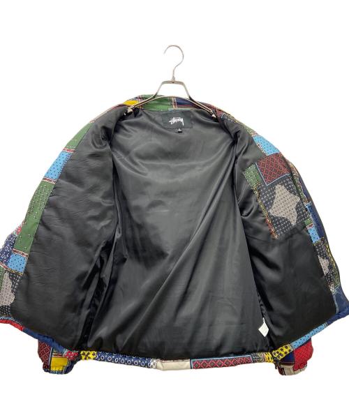 stussy（ステューシー）stussy (ステューシー) ダウンジャケット ネイビー×ブルー サイズ:Mの古着・服飾アイテム
