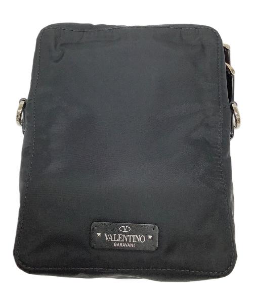 VALENTINO（ヴァレンティノ）VALENTINO (ヴァレンティノ) ナイロンクロスボディバッグ ブラック サイズ:なしの古着・服飾アイテム