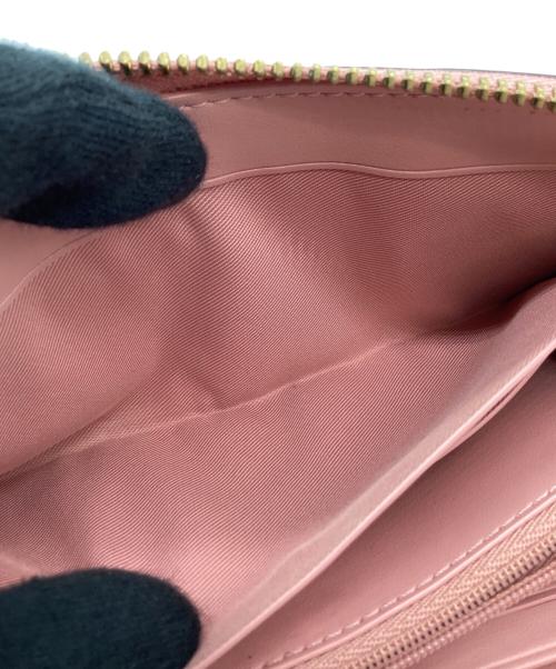 COACH（コーチ）COACH (コーチ) COACH　長財布 ピンク×ベージュの古着・服飾アイテム
