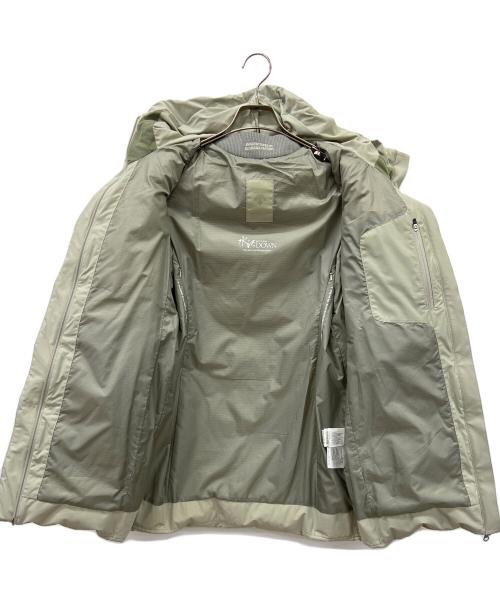 DESCENTE ALLTERRAIN（デザイント オルテライン）DESCENTE ALLTERRAIN (デザイント オルテライン) MIZUSAWA DOWN JACKET ELEMENT ライトグリーン サイズ:Sの古着・服飾アイテム