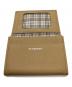 中古・古着 BURBERRY (バーバリー) BURBERRY　パスケース ベージュ：3000円