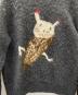 中古・古着 ZARA (ザラ) SOSHIOTSUKI (ソウシ オオツキ) ZARA×SOSHIOTSUKI　厚手ニット グレー×ベージュ サイズ:L：9000円