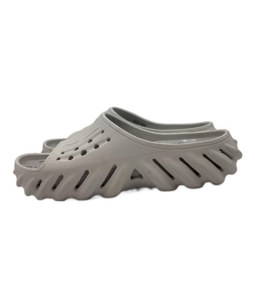 crocs（クロックス）crocs (クロックス) crocs　ECHO SLIDE　サンダル ライトグレー サイズ:W7の古着・服飾アイテム