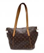 LOUIS VUITTONルイ ヴィトン）の古着「LOUIS VUITTON　モノグラム　トータリーMM　トートバッグ」｜ブラウン