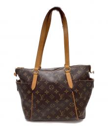LOUIS VUITTON（ルイ ヴィトン）の古着「LOUIS VUITTON　モノグラム　トータリーMM　トートバッグ」｜ブラウン