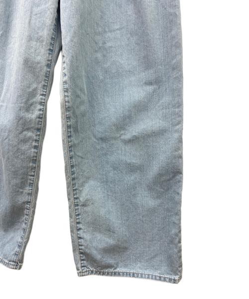 ticca（ティッカ）TICCA (ティッカ) ライトデニムタックパンツ スカイブルー サイズ:1の古着・服飾アイテム