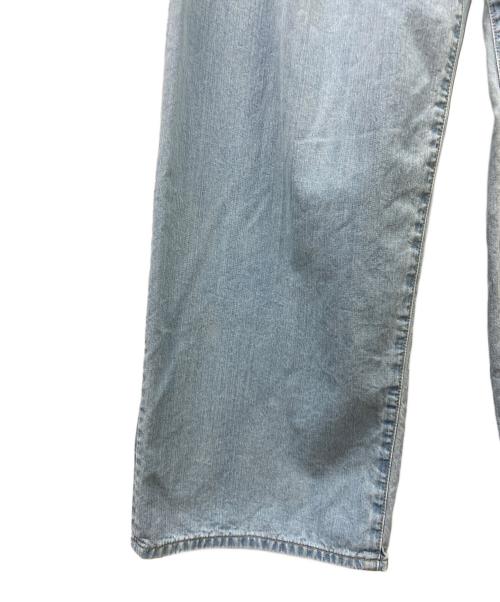 ticca（ティッカ）TICCA (ティッカ) ライトデニムタックパンツ スカイブルー サイズ:1の古着・服飾アイテム