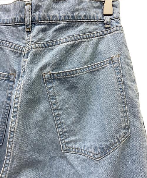 ticca（ティッカ）TICCA (ティッカ) ライトデニムタックパンツ スカイブルー サイズ:1の古着・服飾アイテム