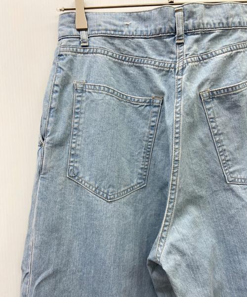 ticca（ティッカ）TICCA (ティッカ) ライトデニムタックパンツ スカイブルー サイズ:1の古着・服飾アイテム