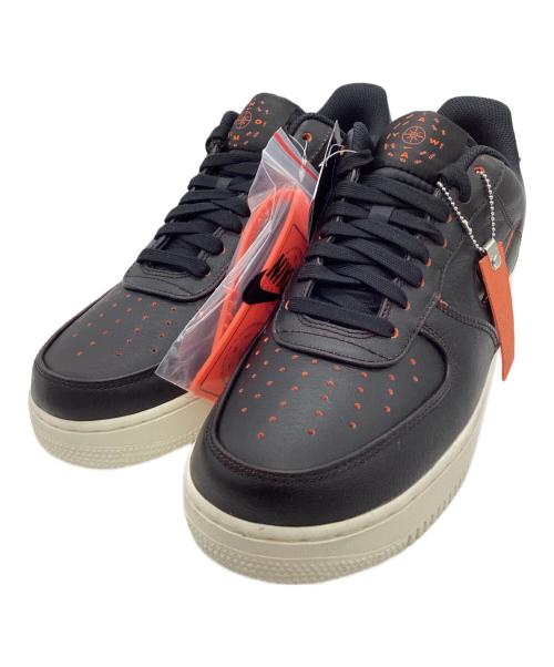 NIKE（ナイキ）NIKE (ナイキ) NIKE　Air Force 1 Low 07　ローカットスニーカー ブラック×オレンジ サイズ:27.5㎝の古着・服飾アイテム