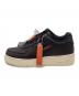 NIKE (ナイキ) NIKE　Air Force 1 Low 07　ローカットスニーカー ブラック×オレンジ サイズ:27.5㎝：7000円
