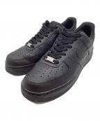 NIKEナイキ）の古着「NIKE　AIR FORCE 1 07　ローカットスニーカー」｜ブラック