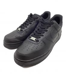 NIKE（ナイキ）の古着「NIKE　AIR FORCE 1 07　ローカットスニーカー」｜ブラック