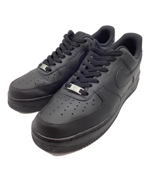 NIKE（ナイキ）NIKE (ナイキ) NIKE　AIR FORCE 1 07　ローカットスニーカー ブラック サイズ:27.5㎝の古着・服飾アイテム