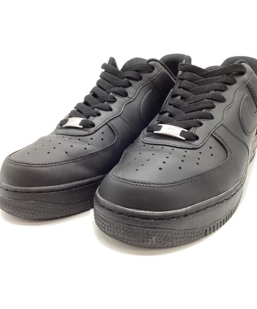 NIKE（ナイキ）NIKE (ナイキ) NIKE　AIR FORCE 1 07　ローカットスニーカー ブラック サイズ:27.5㎝の古着・服飾アイテム