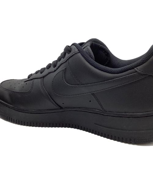 NIKE（ナイキ）NIKE (ナイキ) NIKE　AIR FORCE 1 07　ローカットスニーカー ブラック サイズ:27.5㎝の古着・服飾アイテム